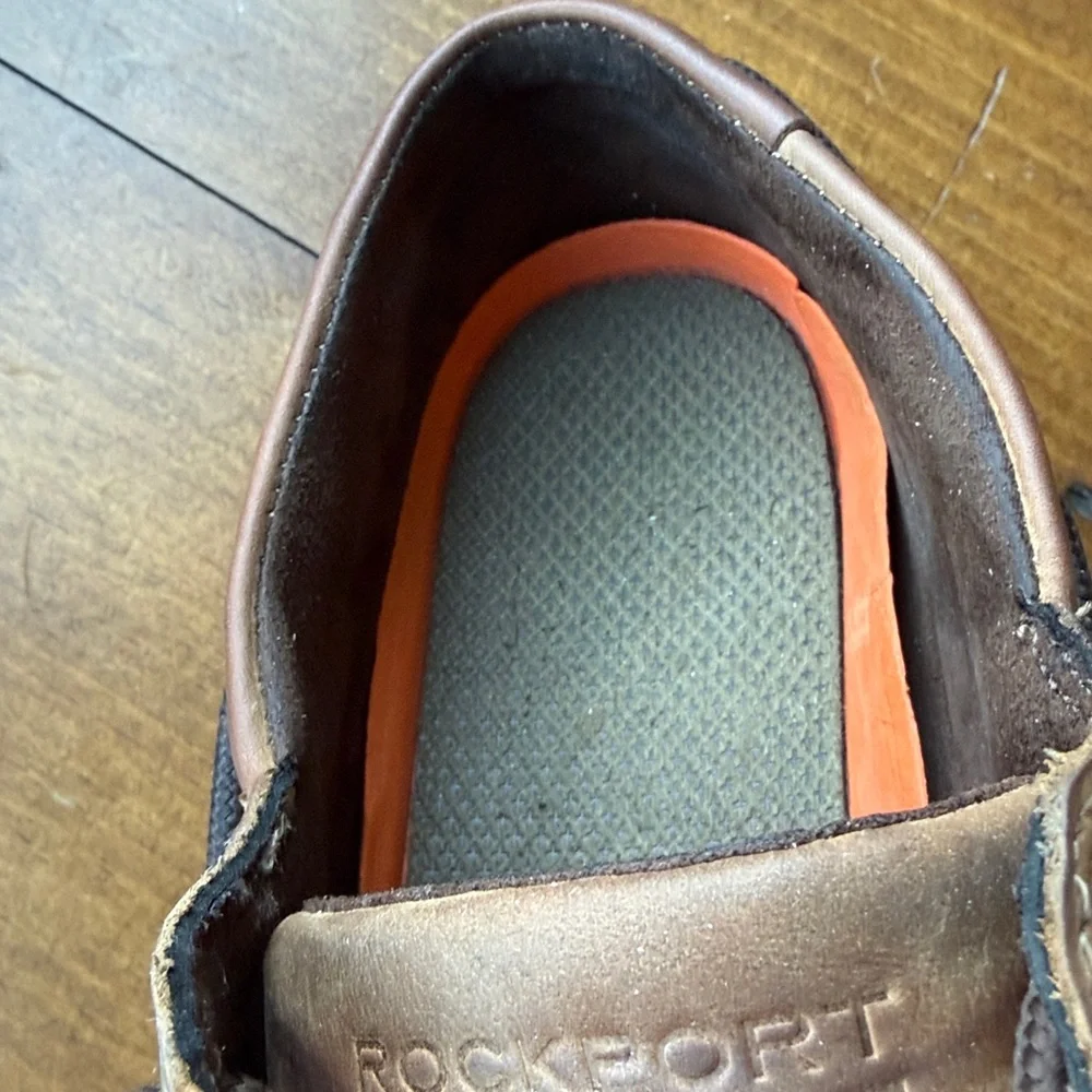 Rockport Works Steel Toe Boat Shoe Sz 11W